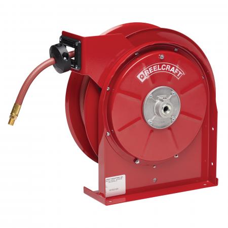 OPEN BOX Palm Springs 65ft Retractable Air Hose Reel - Wall