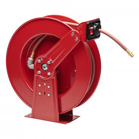 Reelcraft 81075 OLP – 3/8 in. x 75 ft. Ultimate Duty, Dual Pedestal Hose Reel