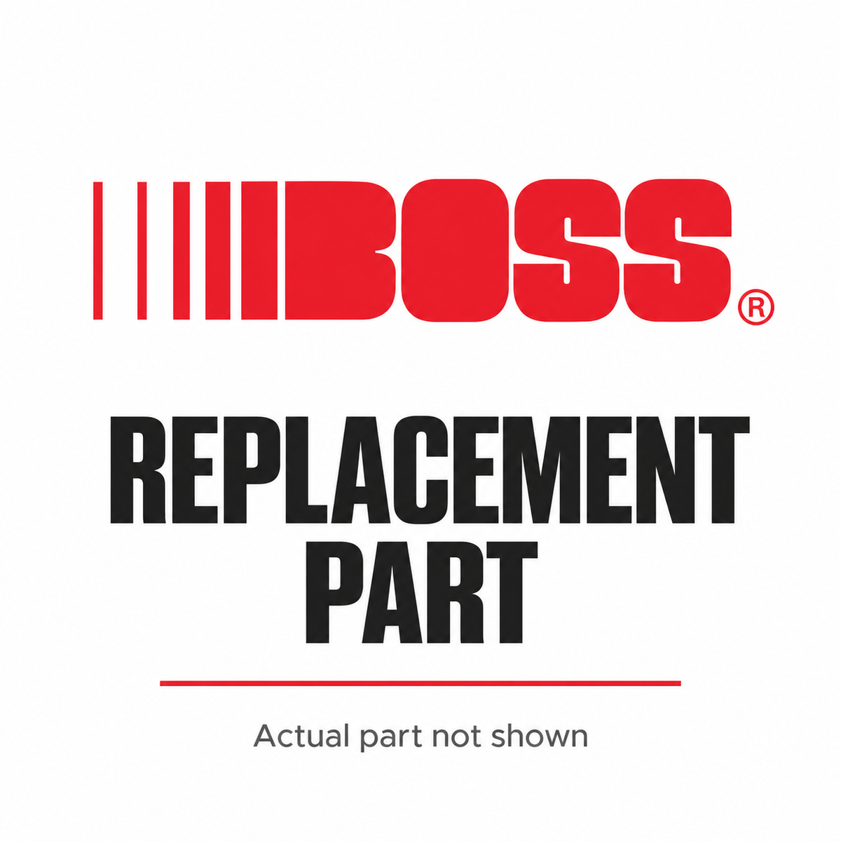 Boss Industries replacement-part placeholder; actual part not shown