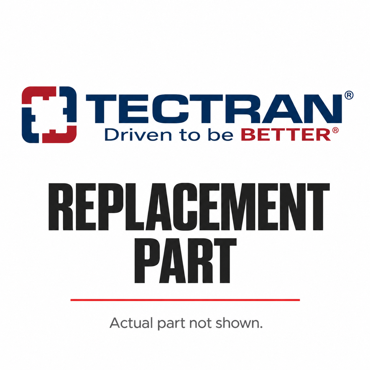 Tectran replacement-part placeholder; actual part not shown